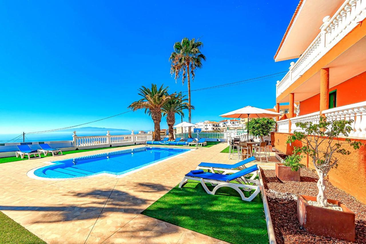 Villa Raquel With Private Pool And Sea View Los Menores Exterior foto